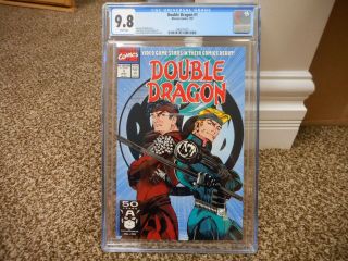 Double Dragon 1 Cgc 9.  8 Marvel 1991 Based On Nintendo Arcade Game Movie Tv