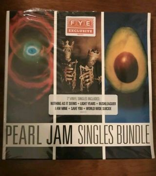 Pearl Jam Singles Bundle 100 6 Records 7 " 45 