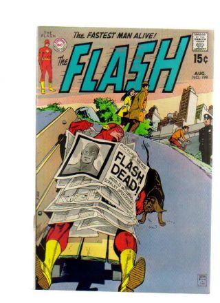 The Flash 199 Nm.  Cond.  1970 Bagged & Boarded