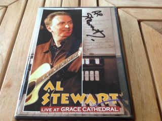 Al Stewart - Live At Grace Cathedral - Dvd - Rare & Signed Like