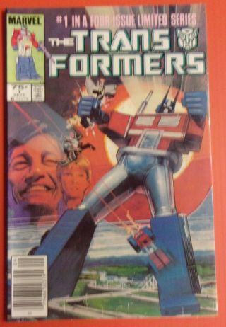Transformers 1 Marvel Newsstand Variant