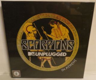 Scorpions Unplugged In Athens Box Set 2 Cd,  Dvd,  3 Lp,  Poster