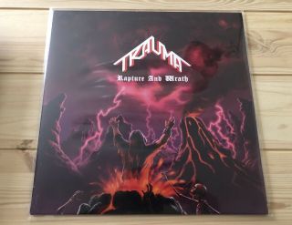Trauma ‘rapture And Wrath’ Vinyl Lp - Rare,  Oop,  Limited To 200 Copies Worldwide