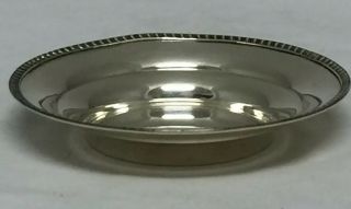 Japanese 950 Silver Candy Dish Bowl Marked STERLING 950 5 3/8 
