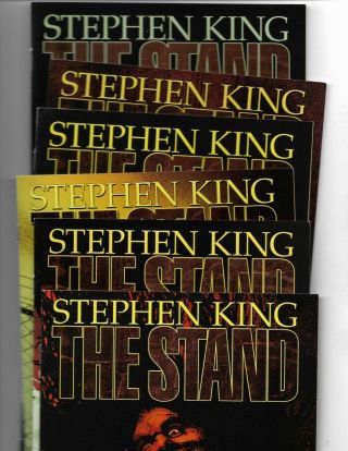 Stephen King The Stand: Night Has Come 1 - 6 Complete Mini - Series Marvel Comics
