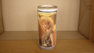 Old 1980s British Tennents Lager Girls Model Beer Can,  Liz