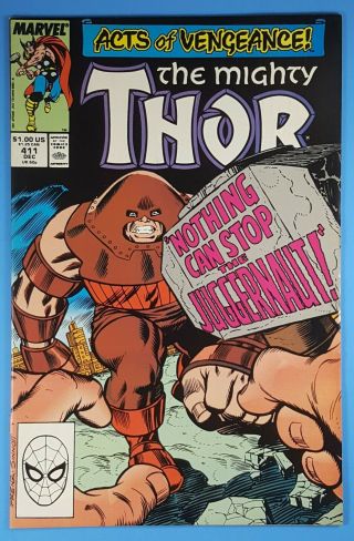 Thor 411 First Cameo Appearance Warriors Marvel Comics 1989