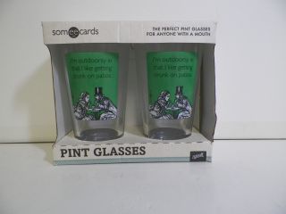 Someecards Pint Glasses 2 Pack 1 - 2