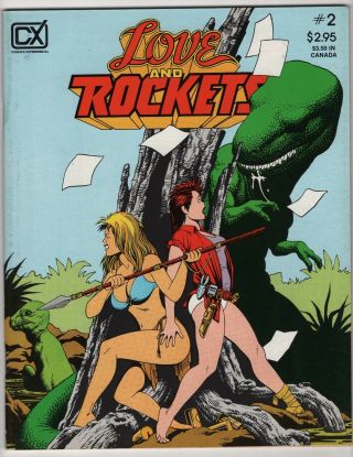 Love And Rockets 2 Fn/vf 7.  0 Higher Grade 1st Print 1983 Hernandez Brothers