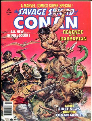 Marvel Comics Special 2,  Vf/nm,  Conan,  1977,  Alcala,  Earl Norem