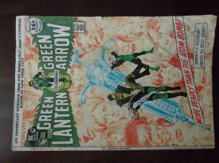 Green Lantern 86 Neal Adams Classic Cover Hypo Drug Issue Green Lantern 1971