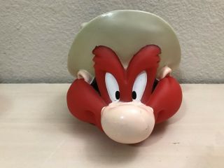 Looney Toon Mugs Vintage Child Cups Yosemite Sam Character 1992 B4