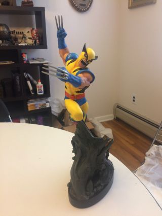 Wolverine Action Fs Statue Bowen Designs Marvel X - Men 928/1250 Nib