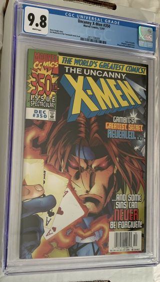 Uncanny X - Men 350 Cgc 9.  8 Newsstand