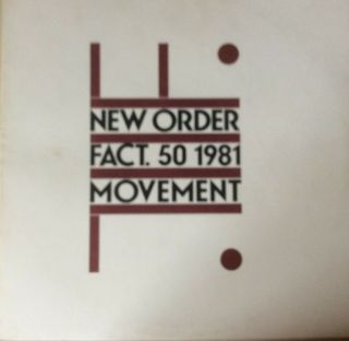 Order Fact.  50 1981 Movement Lp.