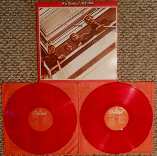 Beatles Red Vinyl 