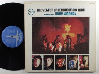 VELVET UNDERGROUND & NICO Self - Titled VERVE LP VG,  gatefold reissue 1973 2