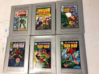 Marvel Iron Man Masterworks Vols 1 2 3 4 5 6 Same As Omnibus Lee