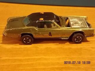 Hot Wheels Redlines Custom Eldorado in Olive Green w Tan interior 1967 2