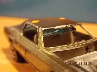 Hot Wheels Redlines Custom Eldorado in Olive Green w Tan interior 1967 5