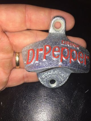 Dr.  Pepper Vintage Style Bottle Opener Antique Style Solid Metal Patina Soda Vg