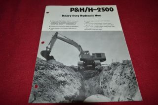 P&h 2500 Excavator Dealers Brochure Yabe13