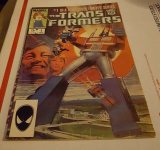 Transformers Comic 1 - 4,  Limited Series,  Midgrade First Prints