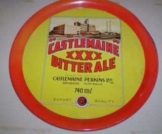Beer Serving Tray - Castlemaine Xxxx Bitter Ale