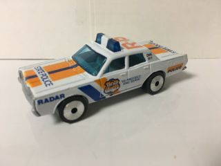Matchbox Mercury State Police Car,  Laser Wheels