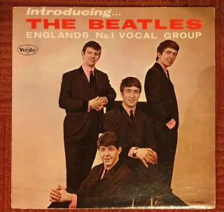Introducing The Beatles - Legit Vee Jay Lp 1062 Mono Vg/vg,