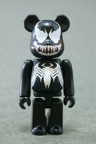 Be@rbrick Bearbrick Marvel Spider Man Venom Figure 3 " Medicom Japan H1083