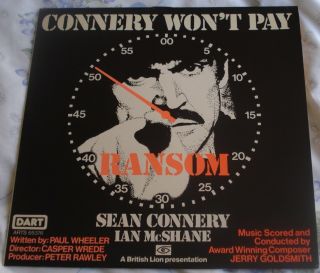 Ransom (jerry Goldsmith) Rare Uk Stereo Lp (1975)