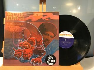 Willie Hutch The Mark Of The Beast Motown M6 - 815s1 Promo Usa 1974 Nm/nm