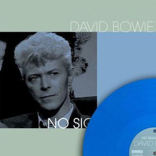 David Bowie - No Sign Of Life - Blue Vinyl Lp - Rare Limited Live - 180g Vinyl