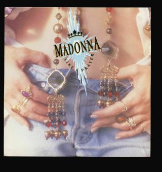 Vinyl Lp Madonna - Like A Prayer W/ Insert W/ Patchouli Scent 1st Pressing Nm