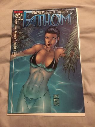 Fathom Preview Top Cow 1998 Michael Turner Awesome