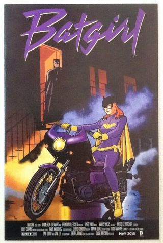 Batgirl 40 52 Nm - 9.  2 Prince Purple Rain Movie Poster Variant Dc Comics