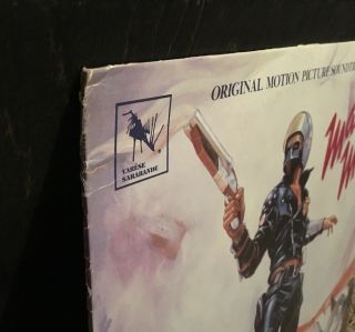 Mad Max Soundtrack LP 1980 VG,  Brian May/Queen 4
