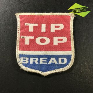 Vintage Tip Top Bread Brand Sew On Vfl Afl Football Jumper Clothing Patch
