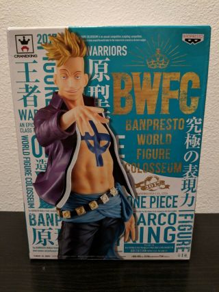 Banpresto World Figure Colosseum Bwfc One Piece Marco King Figure