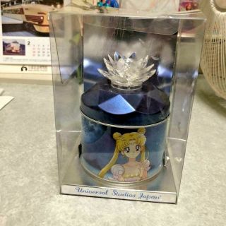 Sailor Moon Universal Studios Japan Usj Silver Crystal Cookie Can
