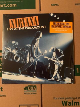 Nirvana - Live At The Paramount [new Vinyl] 180 Gram