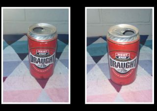 Collectable Australian Beer Can,  West End Draught 5