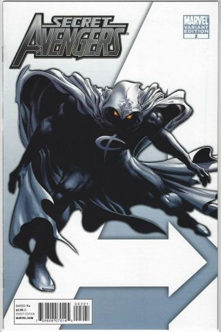 Secret Avengers 2,  (2010,  Marvel Variant) Moon Knight Cover