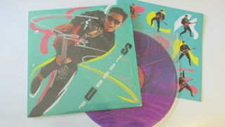 Leslie Cheung Stand Up Purple Vinyl Chinese Cantonese Cantopop Record Album