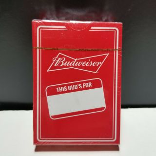 Budweiser Playing Cards This Bud 