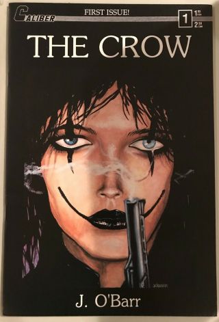 The Crow 1 Near 9.  0,  1989 Caliber Press 1st Print