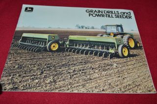 John Deere Grain Drills For 1978 Brochure Yabe13