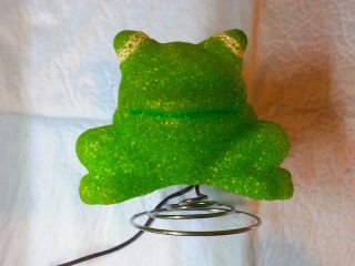 Green Sitting Frog Shaped Desk Glow Lamp Frogs Night Light Lamps Lights
