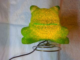 Green Sitting Frog Shaped Desk Glow Lamp Frogs Night Light Lamps Lights 2
